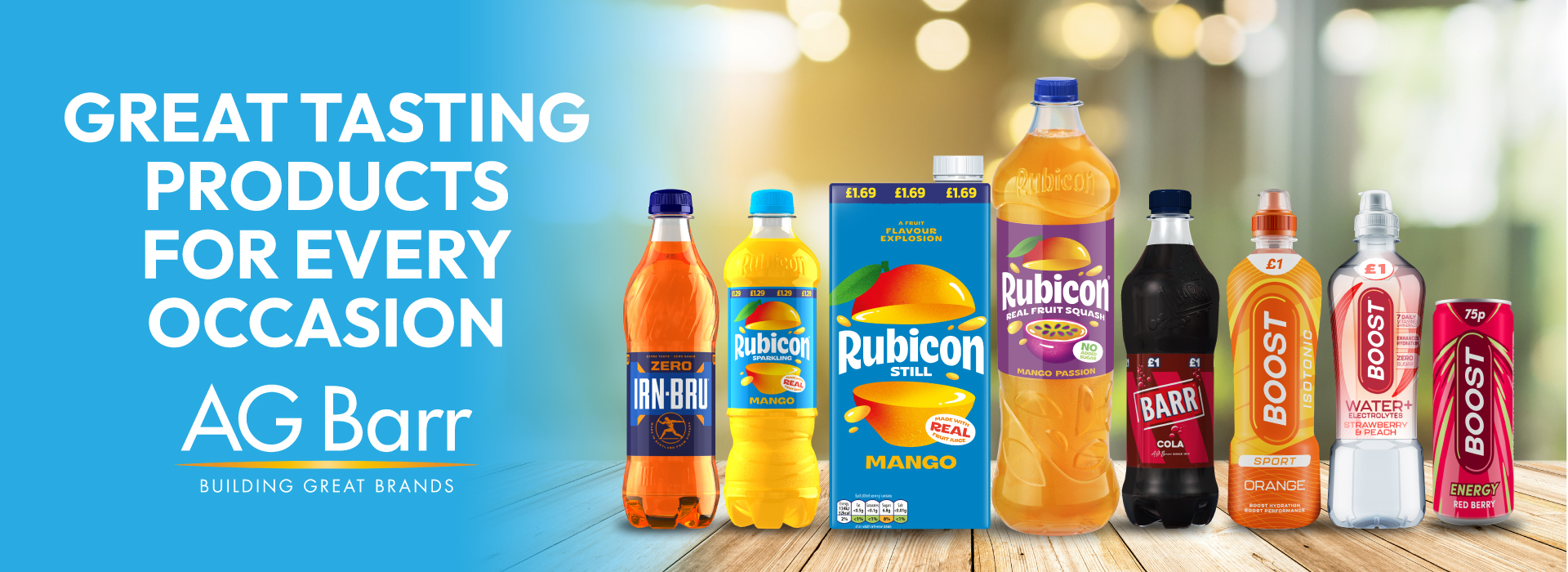 Featured products banner