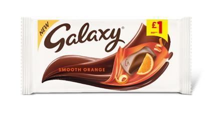 Galaxy Smooth Orange  £1 Block 