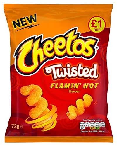 Walkers Cheetos Twisted  £1.00 PM x15