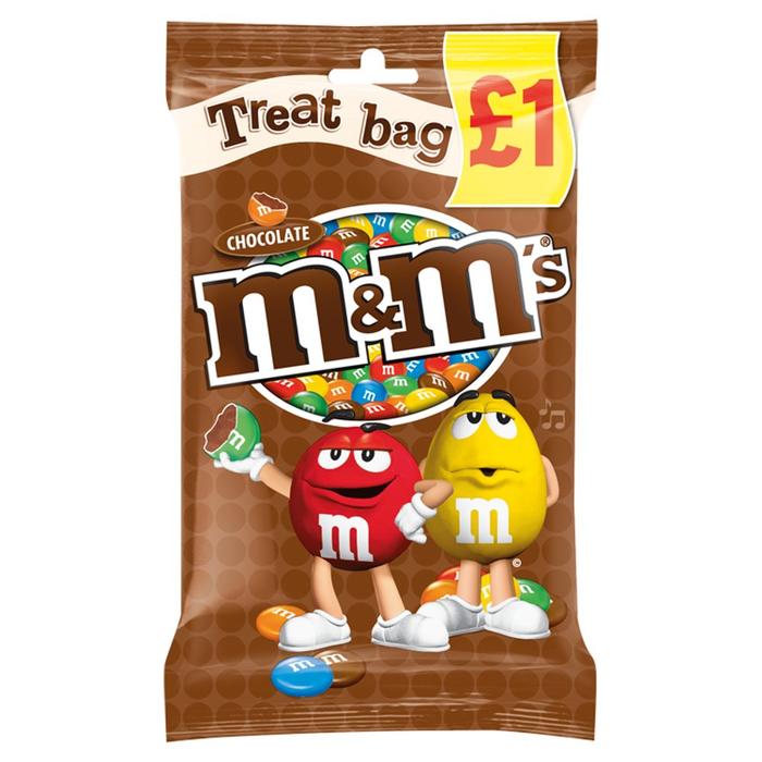 M&M  Chocolate £1 Brown   