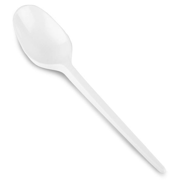 Plastic Dessert Spoons  80x25