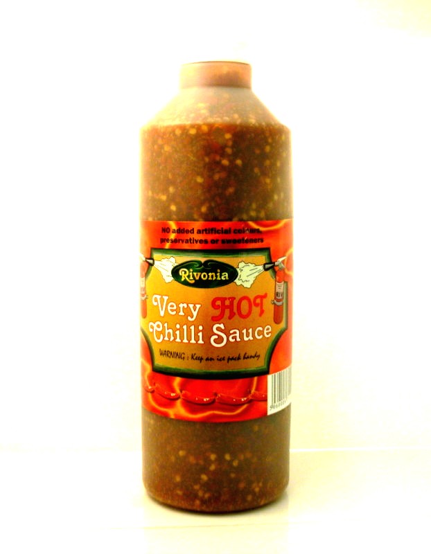 Rivonia Very Hot chilli sauce 1l x 12