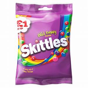 Skittles Wildberry £1.00 bags