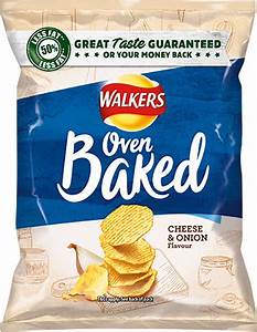 Walkers Oven Baked Cheese & Onion